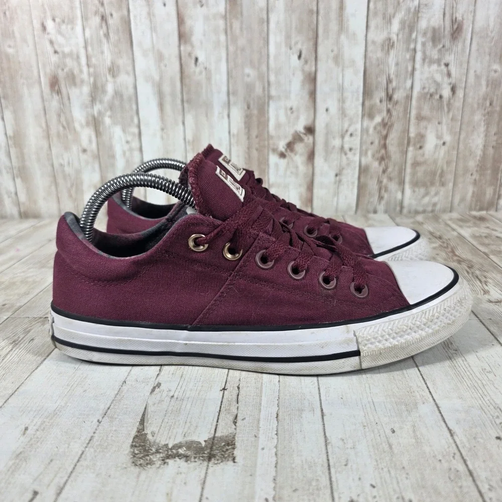 Converse Chuck Taylor All Star Madison Burgundy Maroon Sneakers 561739F Womens 9 - Picture 1 of 8